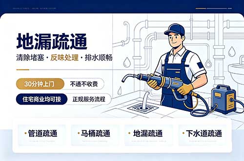 富锦地漏疏通