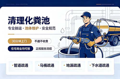 富锦清理化粪池